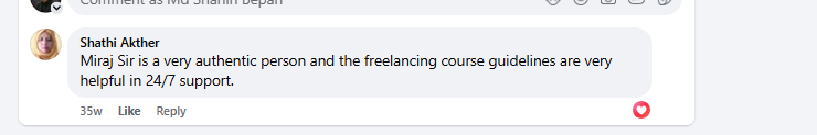 Student testimonial photo